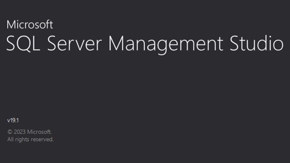 Tema Escuro no SSMS – SQL Server Management Studio